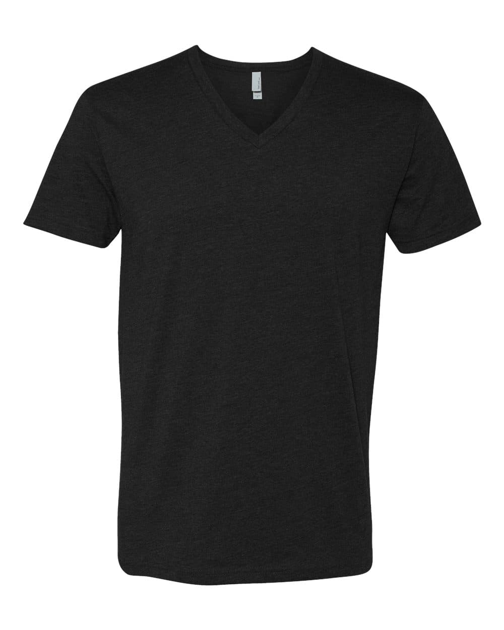 Next Level 6240 Unisex CVC V-Neck T-Shirt — Black