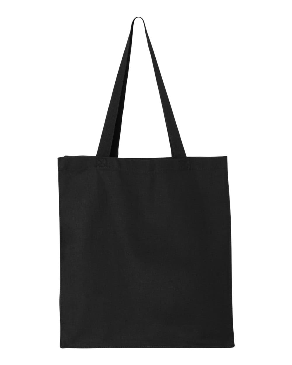 Q-Tees Q125300 14L Shopping Bag — Black