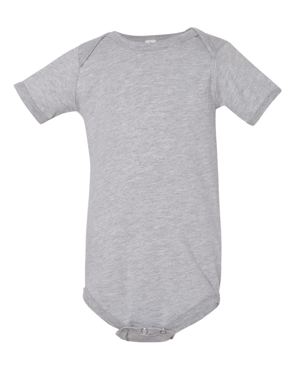 BELLA + CANVAS 100B Infant Jersey One Piece — Athletic Heather