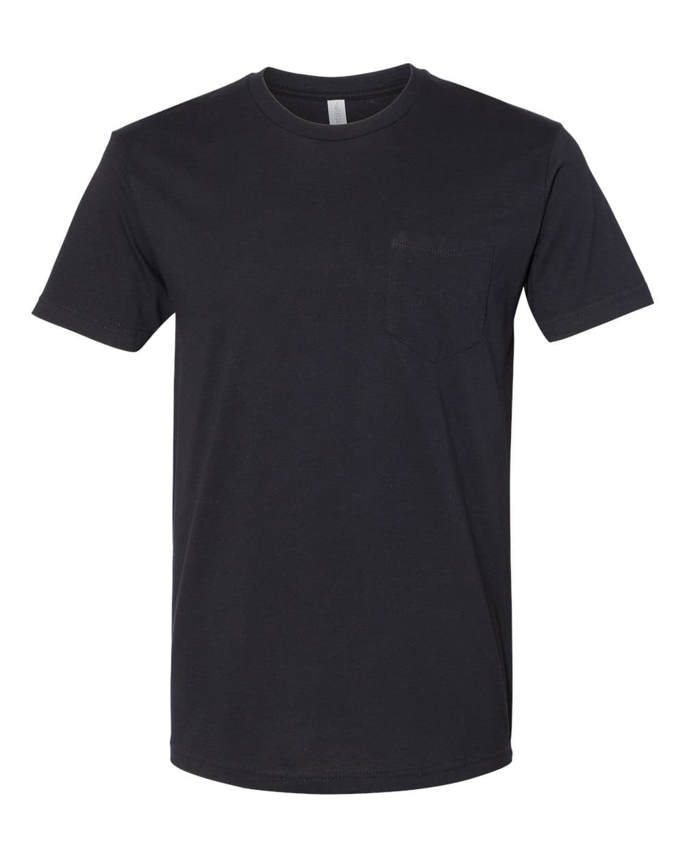 Next Level 3605 Unisex Cotton Pocket T-Shirt — Black