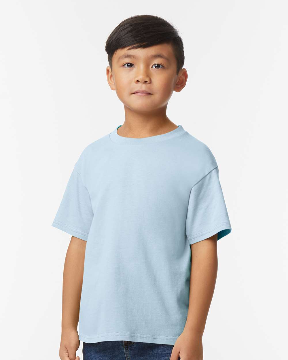 Gildan 65000B Youth Softstyle® Midweight T-Shirt — Light Blue