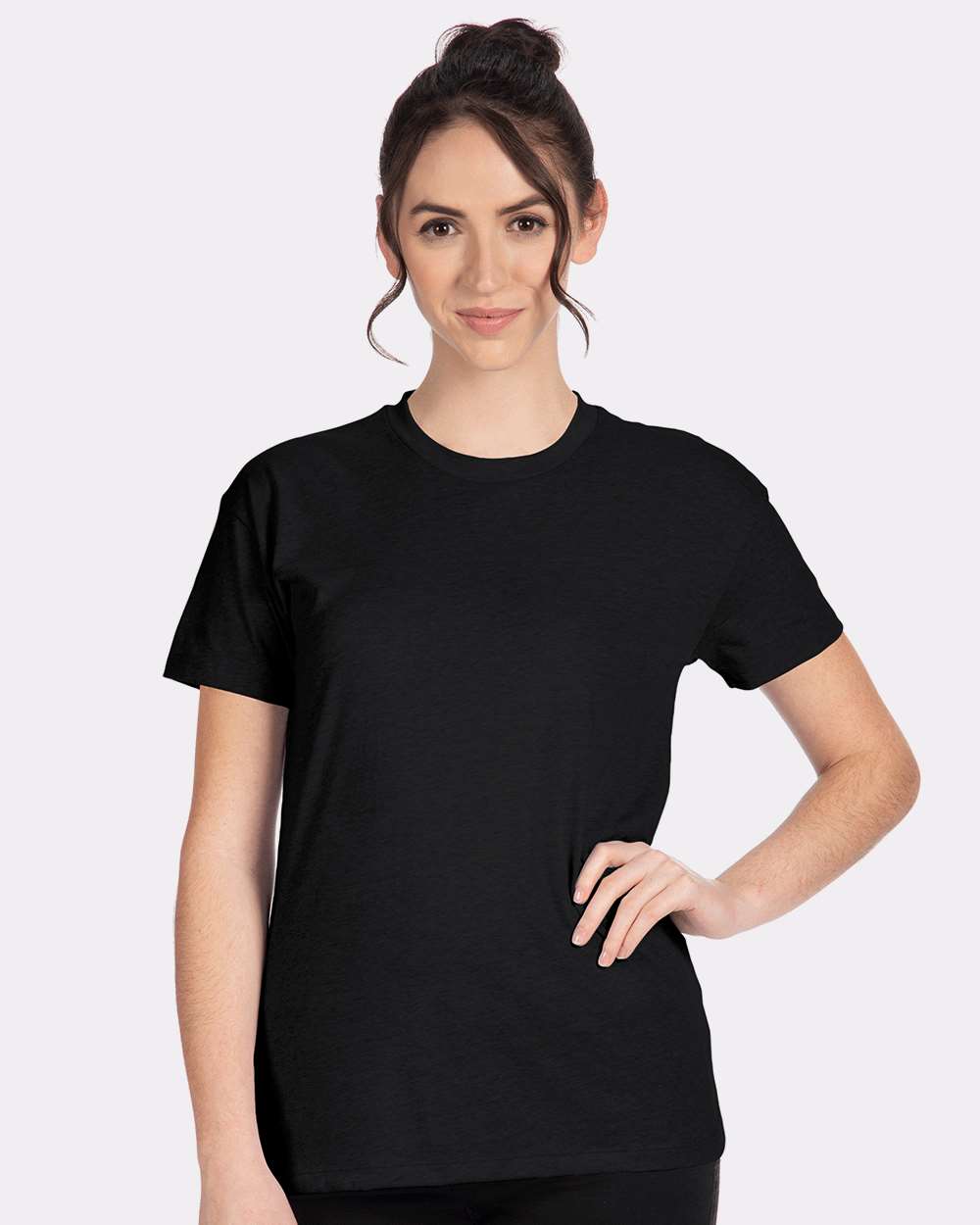 Next Level 6600 Women’s CVC Relaxed T-Shirt — Black