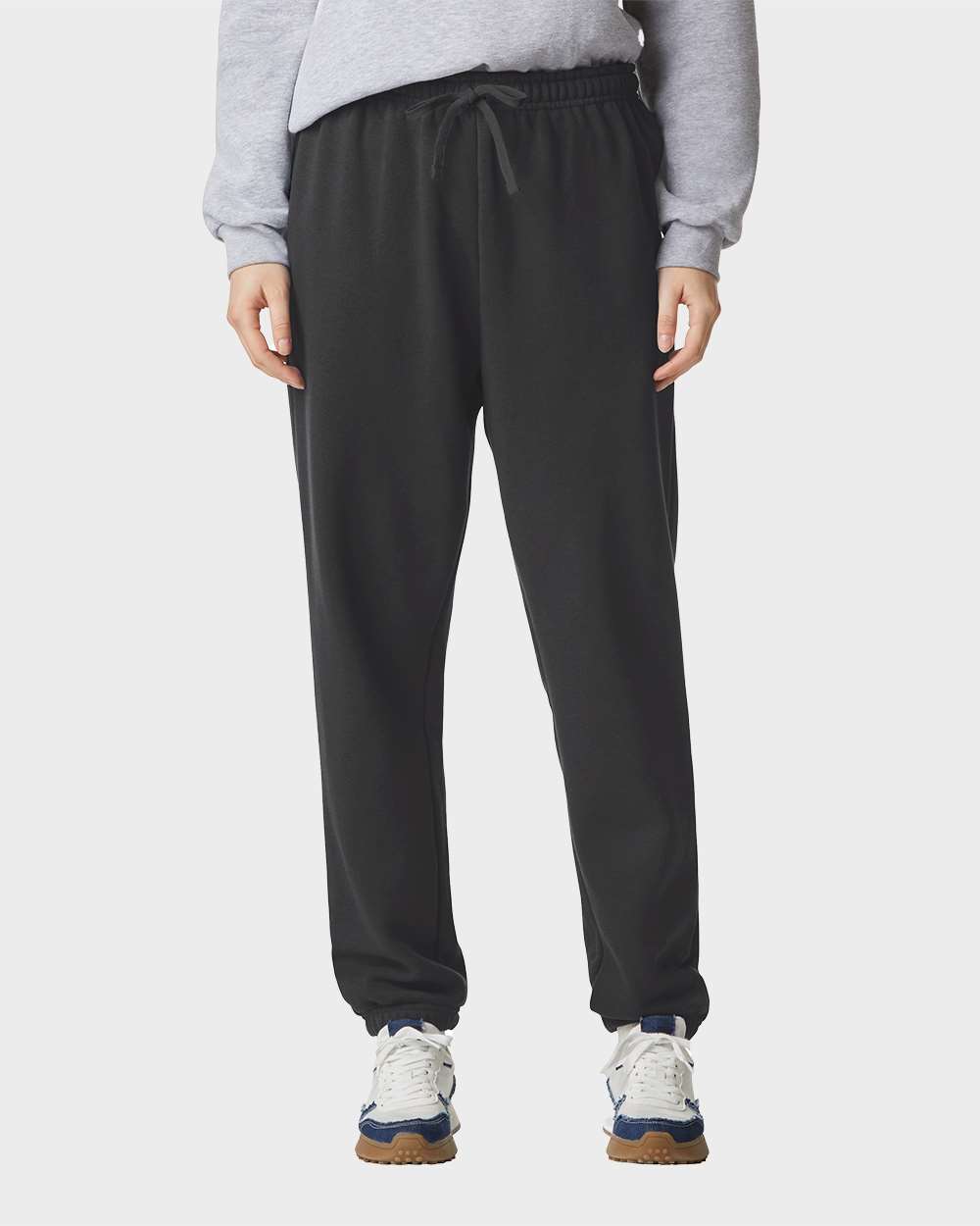 American Apparel RF491 Unisex ReFlex Fleece Sweatpants — Black