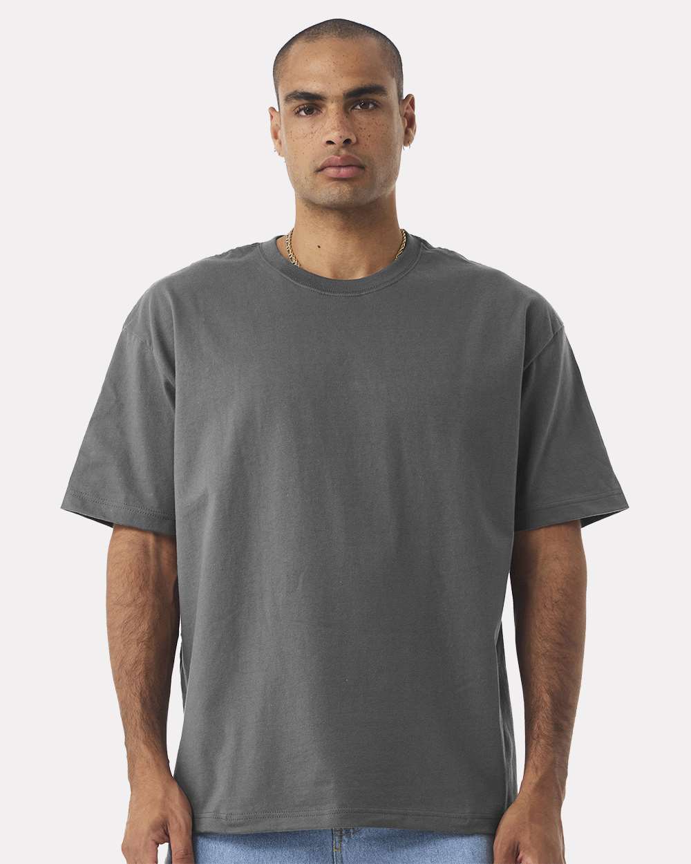BELLA + CANVAS 4610 Unisex 7.5 oz Heavyweight Tee — Asphalt