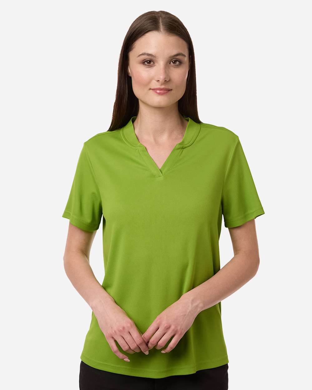 CORE365 CE108W Women’s Nova Performance Pique Polo — Acid Green
