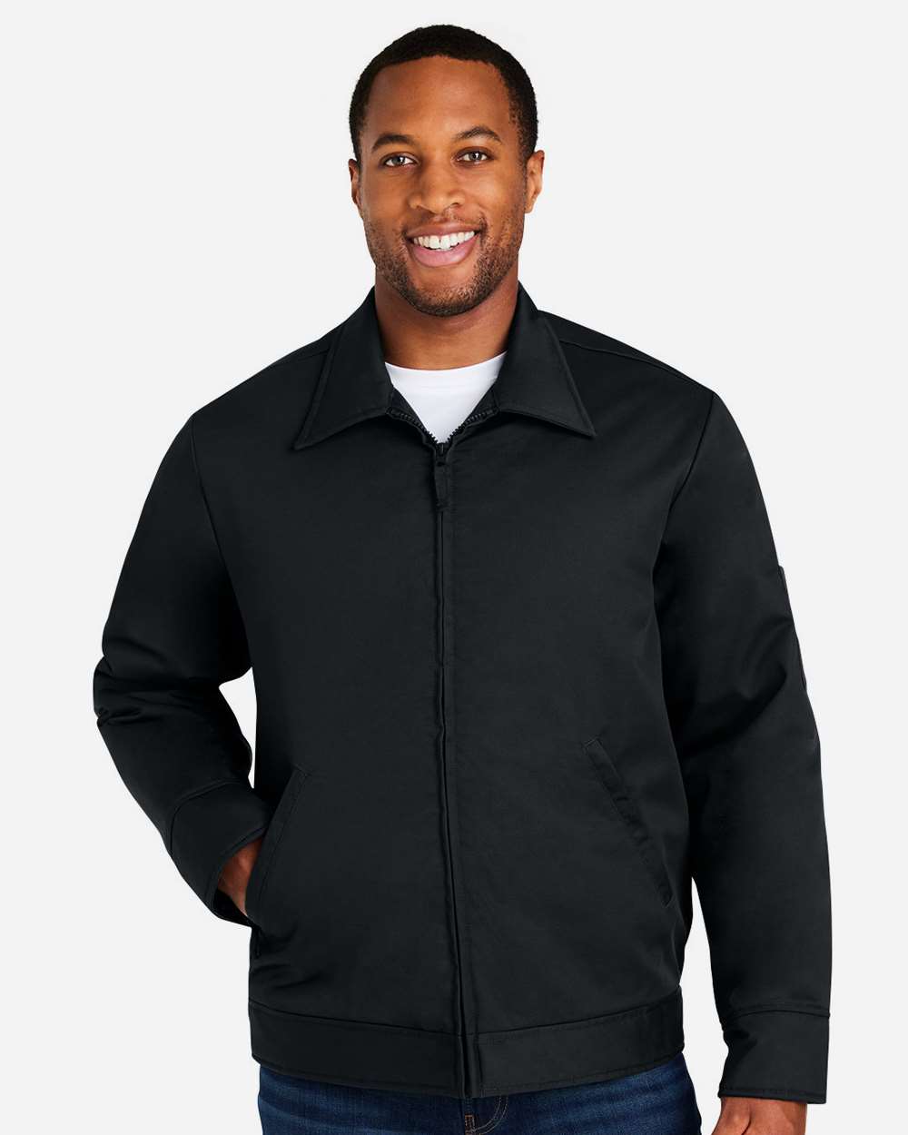 Harriton M721 Unisex ClimaBloc® Station Jacket — Black