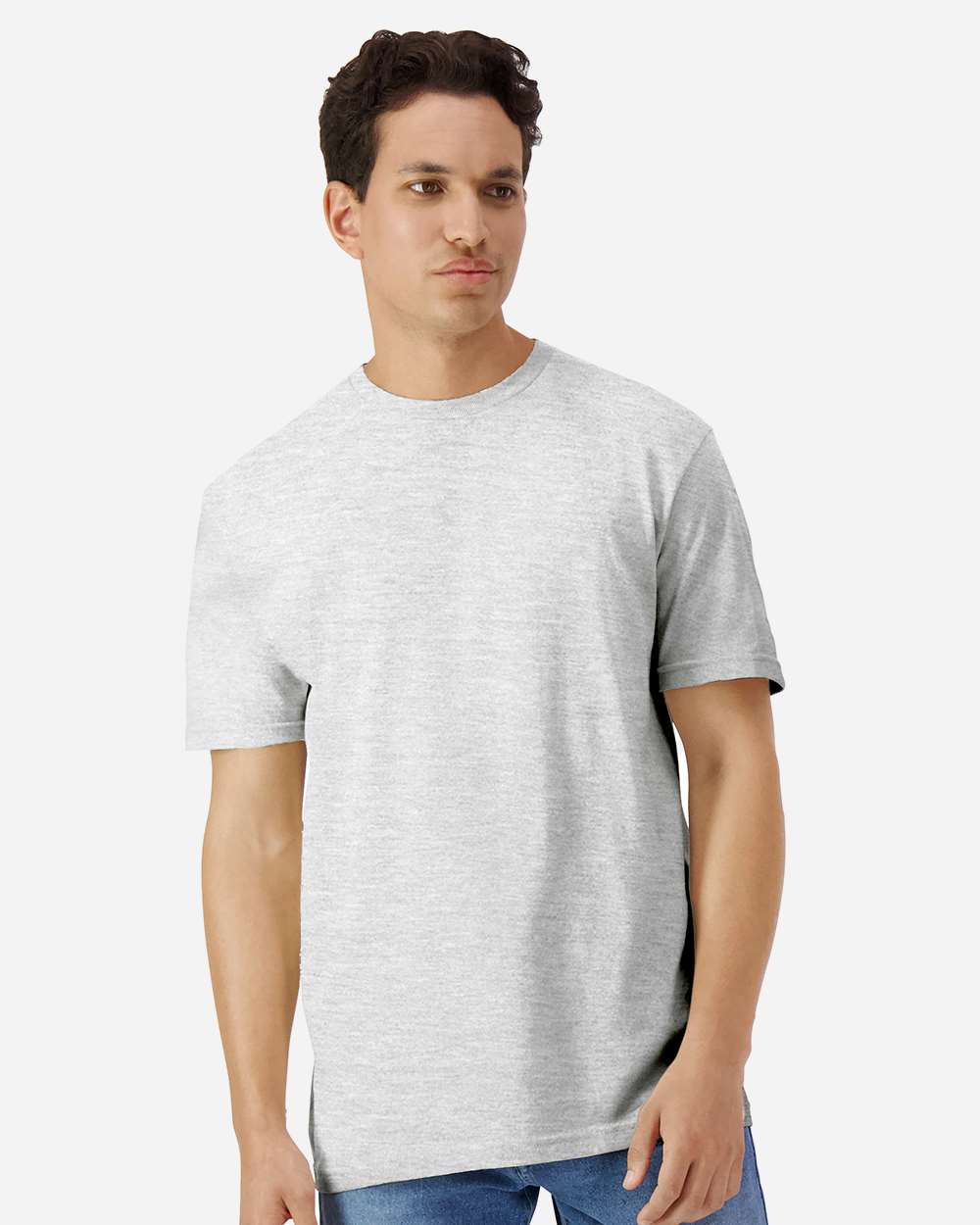 Gildan 3000 Unisex Light Cotton T-Shirt — Ash