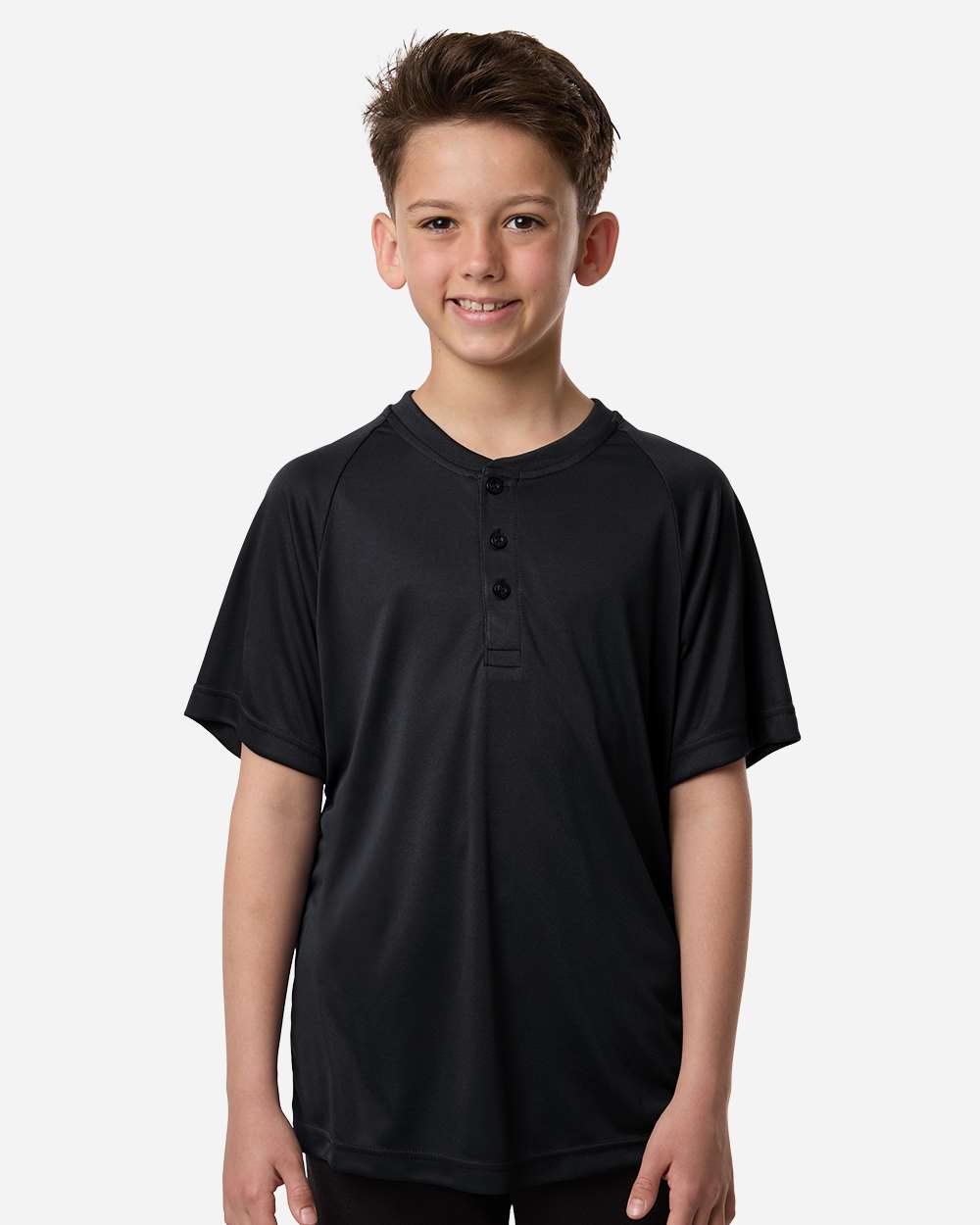 Team 365 TT11HNY Youth Zone Performance Henley — Black