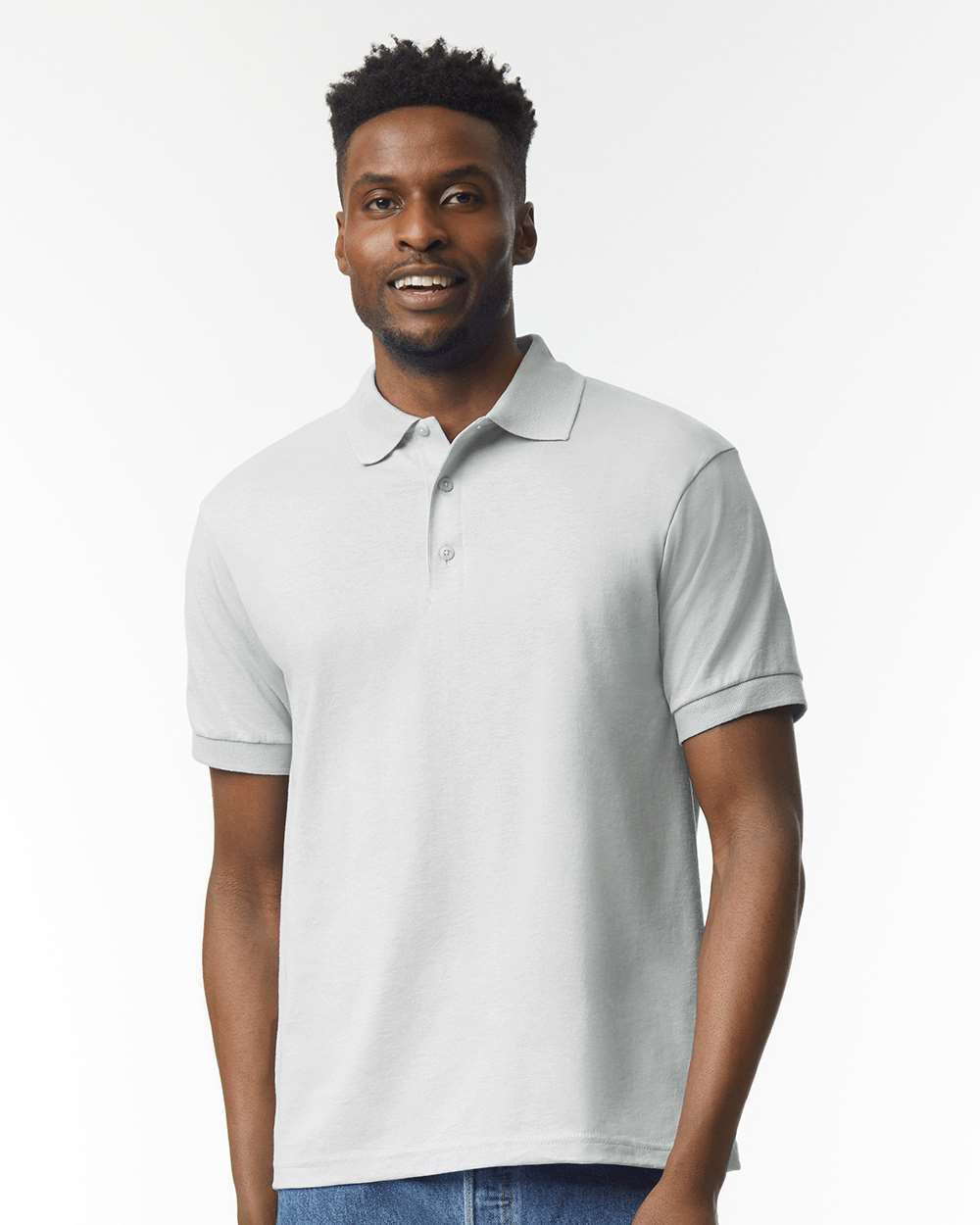 Gildan 8800 Unisex DryBlend® Jersey Polo — Ash