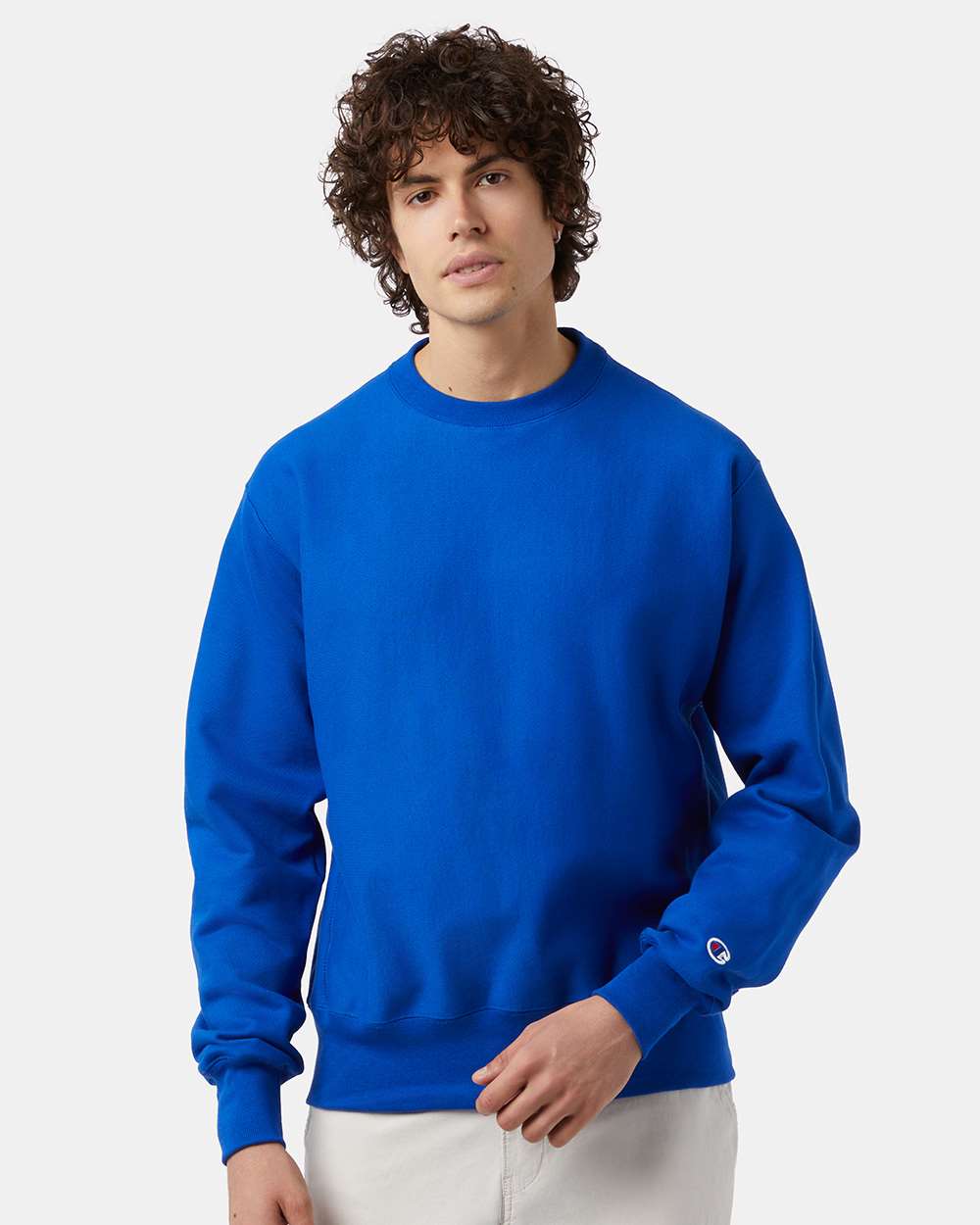 Champion S149 Unisex Reverse Weave® Crewneck Sweatshirt — Athletic Royal