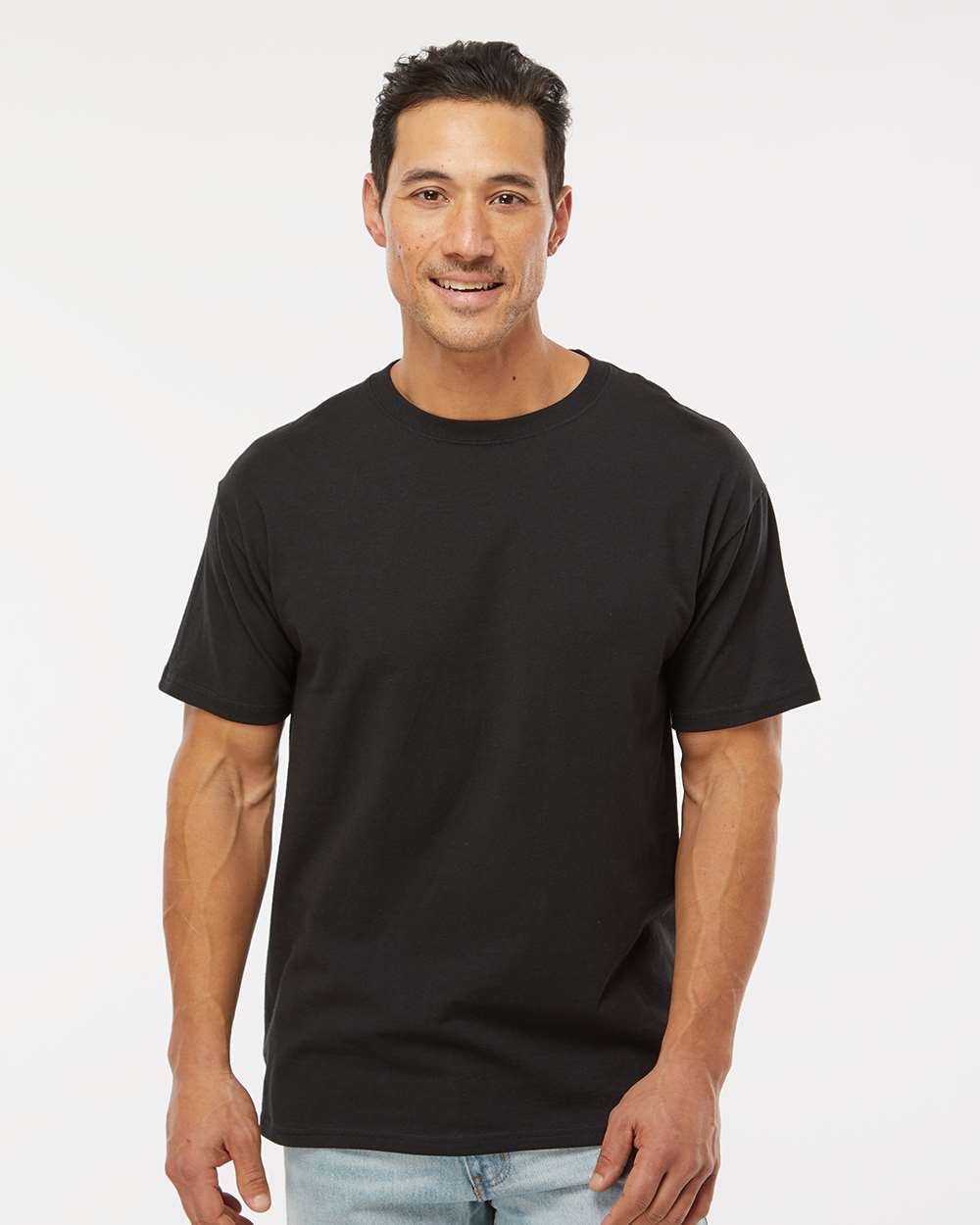 M&O 5500 Ring-Spun T-Shirt — Black