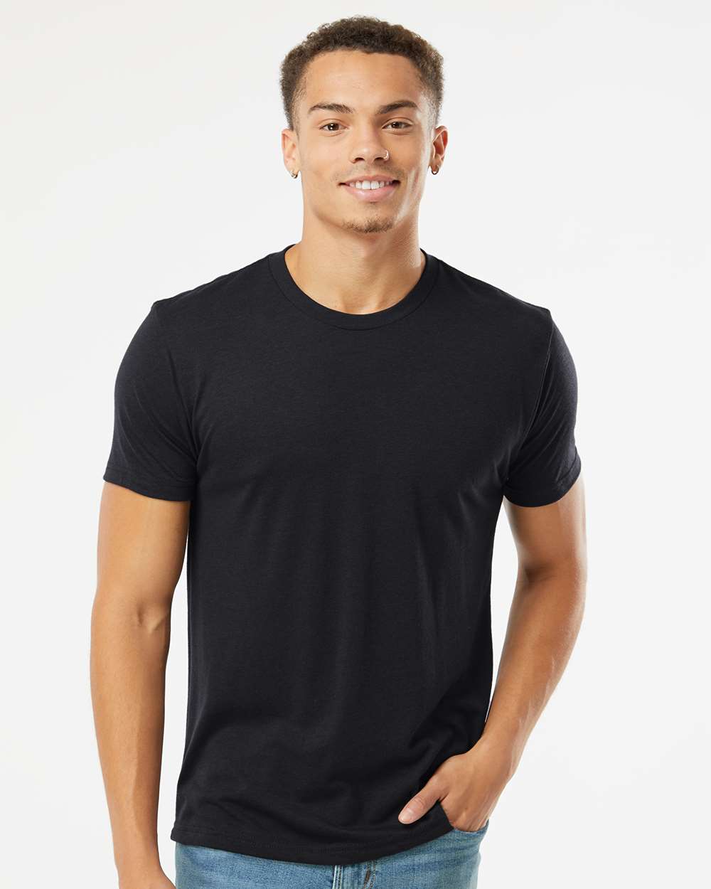 Next Level 6010 Unisex Triblend T-Shirt — Black