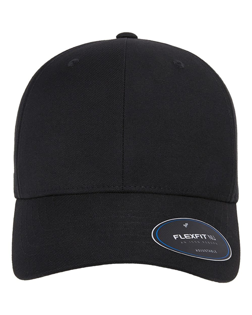 Flexfit 6110NU NU® Adjustable Cap — Black
