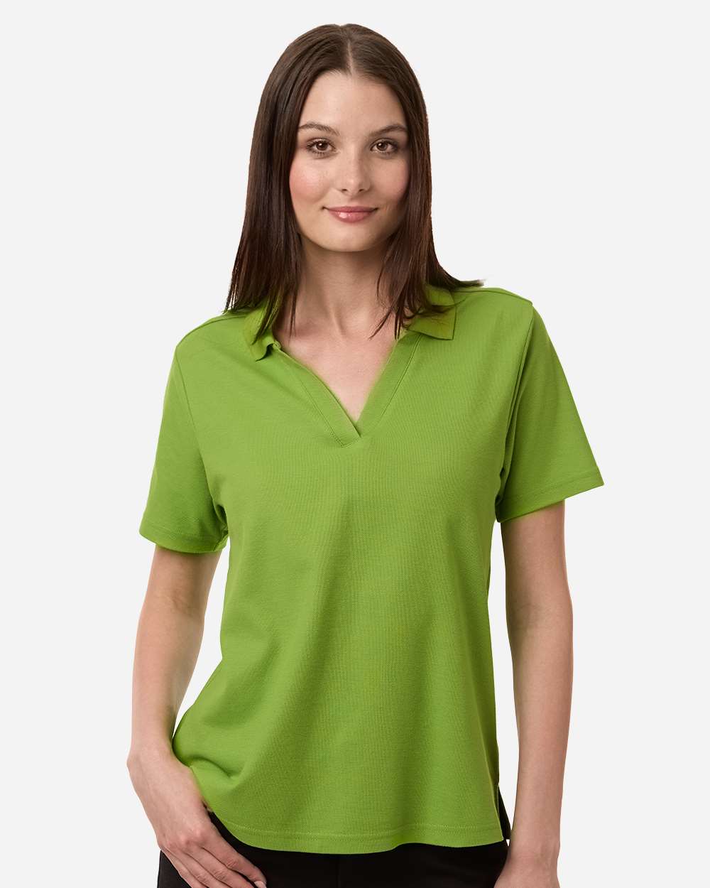 CORE365 CE106W Women’s Resolve CVC Performance Pique Polo — Acid Green