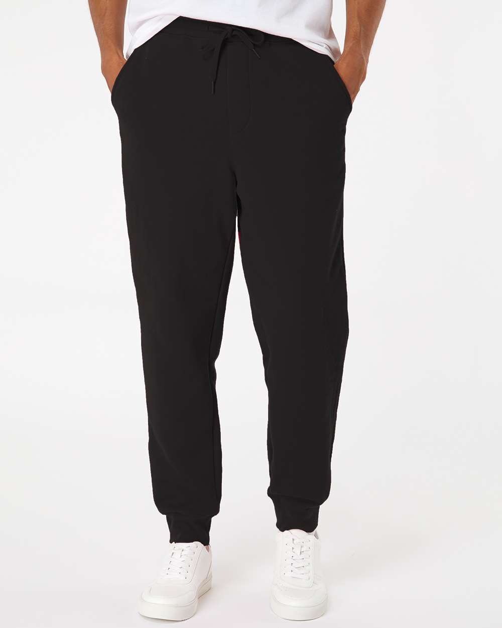 Independent Trading Co. IND20PNT Men’s Midweight Fleece Sweatpants — Black
